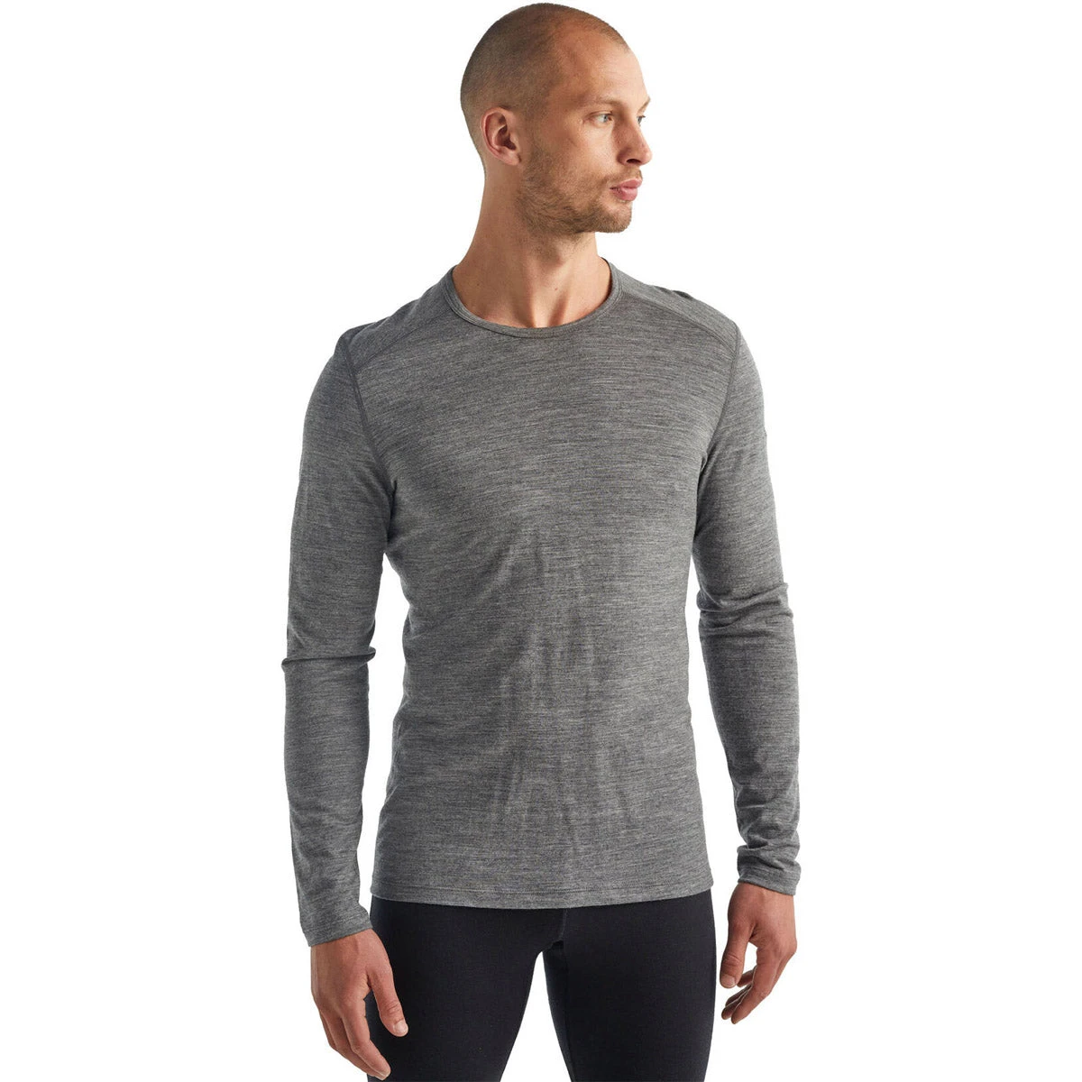 Icebreaker Men's Merino 200 Oasis Long Sleeve Crewe Thermal Top 5 Icebreaker Men's Merino 200 Oasis Long Sleeve Crewe Thermal Top - Image 3