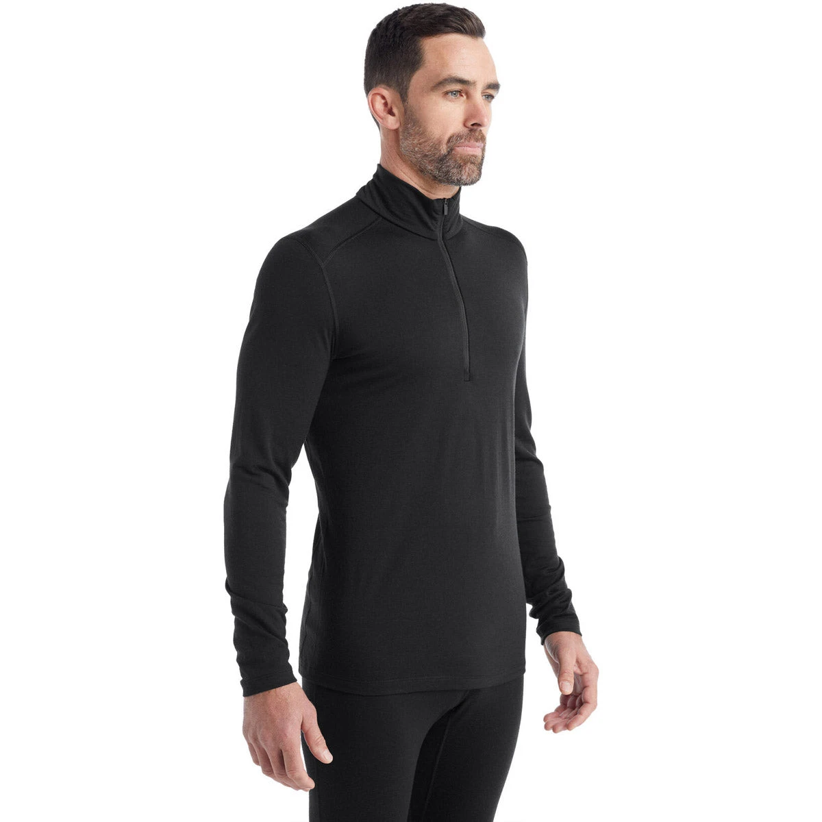 Icebreaker Men's Merino 200 Oasis Long Sleeve Half Zip Thermal Top 3 Icebreaker Men's Merino 200 Oasis Long Sleeve Half Zip Thermal Top
