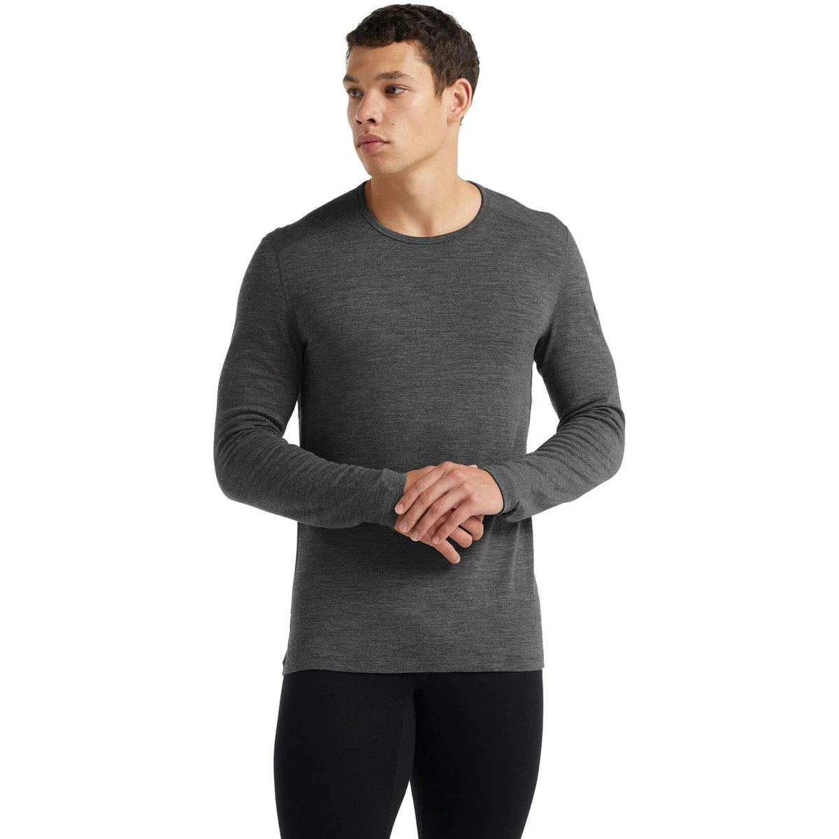 Icebreaker Men's Merino 260 Tech Long Sleeve Crewe Thermal Top 4 Icebreaker Men's Merino 260 Tech Long Sleeve Crewe Thermal Top - Image 2