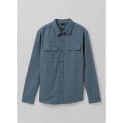 Prana Men's Westbrook Flannel Shirt -Patagonia Clothing Shop 1964401 DARKSKYHEATHER ALT 9