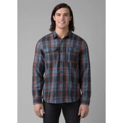 Prana Men's Westbrook Flannel Shirt 9 Prana Men's Westbrook Flannel Shirt -Patagonia Clothing Shop 1964401 NIGHTSHADE 1