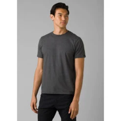 Men's PrAna Crew T-Shirt 14 Men's PrAna Crew T-Shirt -Patagonia Clothing Shop 1971461 CHARCOALHEATHER