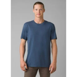 Men's PrAna Crew T-Shirt 15 Men's PrAna Crew T-Shirt -Patagonia Clothing Shop 1971461 DENIMHEATHER