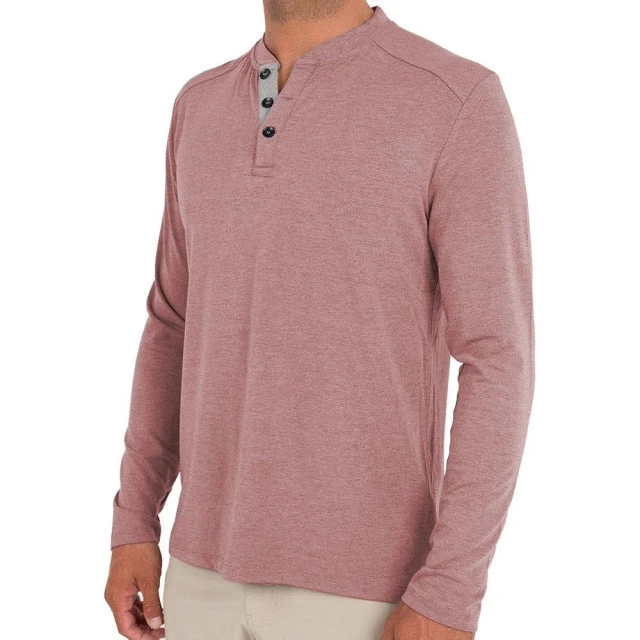 Men's Bamboo Flex Henley 3 Men's Bamboo Flex Henley
