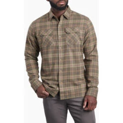 KUHL Men's Dillingr Flannel Shirt 9 KUHL Men's Dillingr Flannel Shirt -Patagonia Clothing Shop 7186 Dillingr Flannel LS Kovert Olive Front c44f58c9 03cf 4035 8e8f 909679967177 1