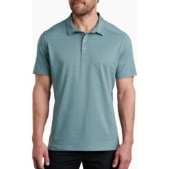 Men's AirKuhl Polo 14 Men's AirKuhl Polo -Patagonia Clothing Shop 7344 AirKUHL Polo Deep Waters Front 1
