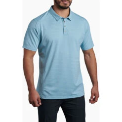 Men's AirKuhl Polo 15 Men's AirKuhl Polo -Patagonia Clothing Shop 7344 AirKuhl Polo Sea Breeze Front