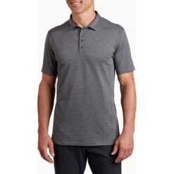 Men's AirKuhl Polo 12 Men's AirKuhl Polo -Patagonia Clothing Shop 7344 airkuhl polo carbon front