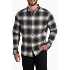 KUHL Men's Law Flannel Long Sleeve -Patagonia Clothing Shop 7373 Law Flannel LS Forged Iron Front 42463760 3785 4c03 a8c9 294fdfd2a92c