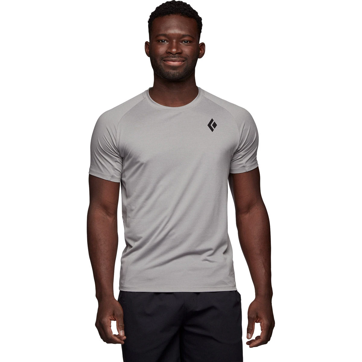 Black Diamond Men's Lightwire Short Sleeve Tech Tee 4 Black Diamond Men's Lightwire Short Sleeve Tech Tee - Image 2