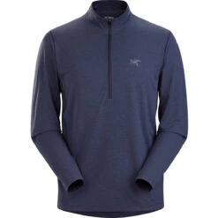 Arcteryx Men's Cormac Zip Neck Long Sleeve Shirt 7 Arcteryx Men's Cormac Zip Neck Long Sleeve Shirt -Patagonia Clothing Shop Cormac Zip Neck Shirt LS Black Sapphire 3