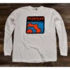 Crisp Gear Long Sleeve T-Shirt -Patagonia Clothing Shop Crisp Gear LS White Front