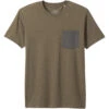 Men's PrAna Pocket T-Shirt 2 Men's PrAna Pocket T-Shirt -Patagonia Clothing Shop M1POCK316 SLATEGREENHEATHER ALT 9