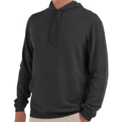 Men's Bamboo Fleece Pullover Hoody -Patagonia Clothing Shop M FleecePulloverHoody 1000px HeatherBlack 1 2