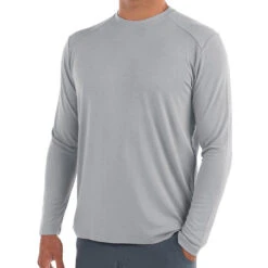 Men's Bamboo Midweight Long Sleeve 17 Men's Bamboo Midweight Long Sleeve -Patagonia Clothing Shop M Midweight LongSleeve 1000px aspengrey 1 1