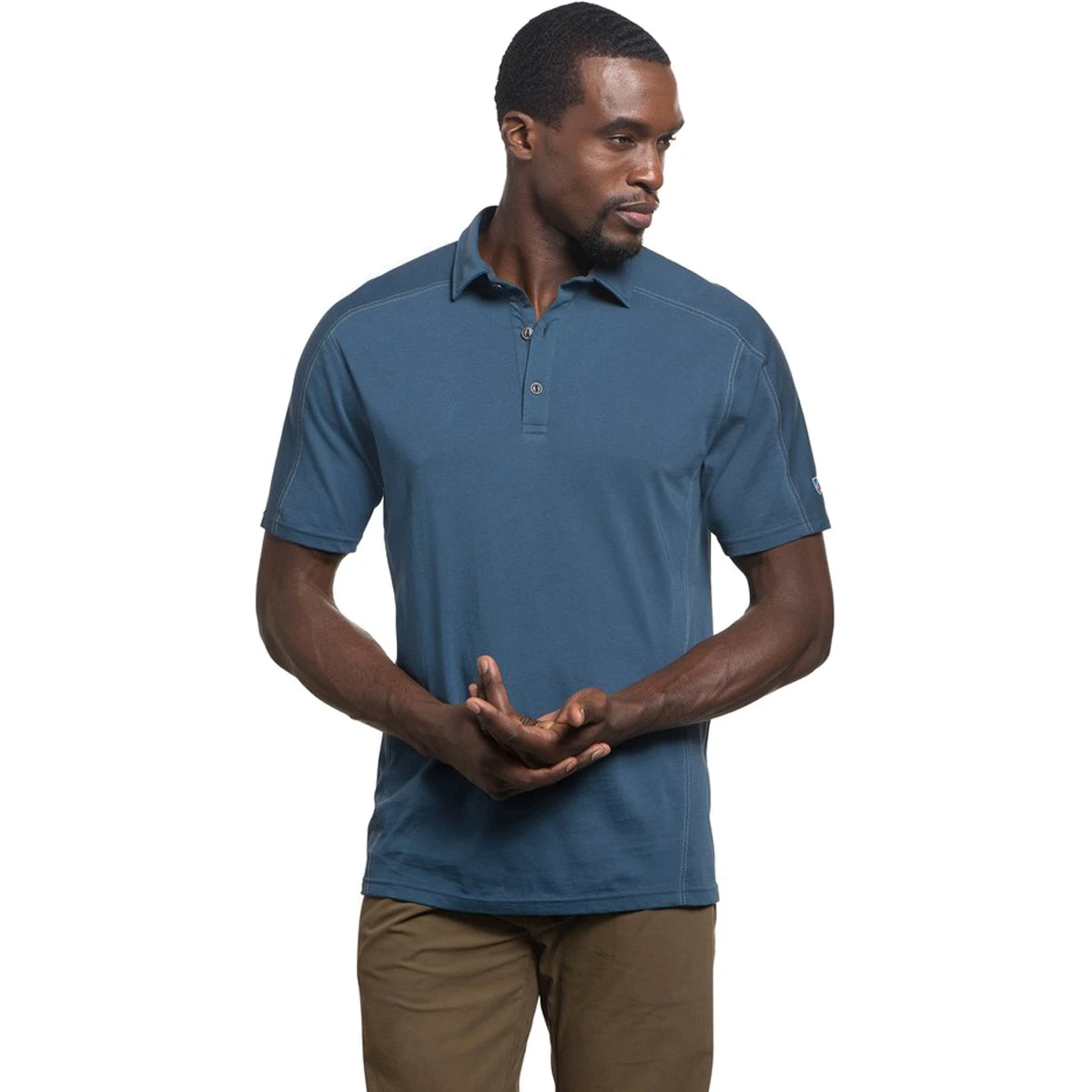 KUHL Men's Wayfarer Short Sleeve Polo Shirt 3 KUHL Men's Wayfarer Short Sleeve Polo Shirt