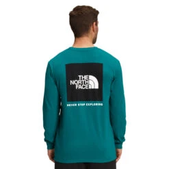 The North Face Men's Long-Sleeve Box NSE Tee -Patagonia Clothing Shop NF0A4762 XRX hero