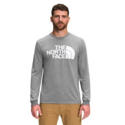 The North Face Men's Long-Sleeve Half Dome Tee -Patagonia Clothing Shop NF0A4AAK GAZ hero 1