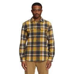 The North Face Men's Arroyo Flannel Shirt -Patagonia Clothing Shop NF0A4QPJ 9B2 hero 1