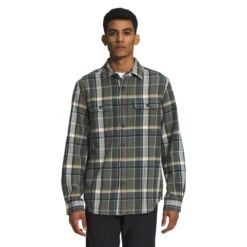 The North Face Men's Arroyo Flannel Shirt -Patagonia Clothing Shop NF0A4QPJ 9F7 hero 1