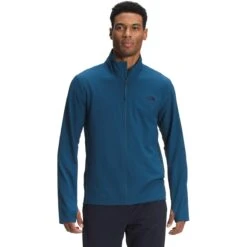 The North Face Men's Treadway Hybrid FutureFleece Full Zip -Patagonia Clothing Shop NF0A5GAN BH7 hero