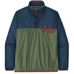 Patagonia Men's Houdini Snap-T Pullover 7 Patagonia Men's Houdini Snap-T Pullover -Patagonia Clothing Shop POS WBS23 24150 SLVG