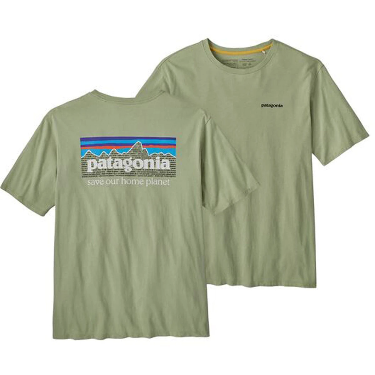 Patagonia Men's P-6 Mission Organic T-Shirt 8 Patagonia Men's P-6 Mission Organic T-Shirt - Image 6