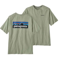 Patagonia Men's P-6 Logo Responsibili-Tee 35 Patagonia Men's P-6 Logo Responsibili-Tee -Patagonia Clothing Shop POS WBS23 38504 SLVG