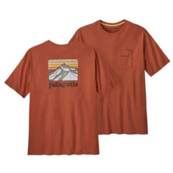 Patagonia Men's Line Logo Ridge Pocket Responsibili-Tee 17 Patagonia Men's Line Logo Ridge Pocket Responsibili-Tee -Patagonia Clothing Shop POS WBS23 38511 QZCO 1