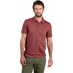 Men's Tempo Short Sleeve Polo 8 Men's Tempo Short Sleeve Polo -Patagonia Clothing Shop T2002912 Henna 1