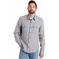Men's Ranchero Long Sleeve Shirt 5 Men's Ranchero Long Sleeve Shirt -Patagonia Clothing Shop T2241907 Smoke 1 1