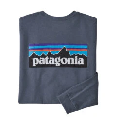 Patagonia Men's Long-Sleeved P-6 Logo Responsibili-Tee 15 Patagonia Men's Long-Sleeved P-6 Logo Responsibili-Tee -Patagonia Clothing Shop WBF21 38518 PLGY 1