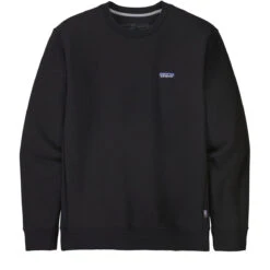 Patagonia Men's P-6 Label Uprisal Crew Sweatshirt -Patagonia Clothing Shop WBF21 39627 BLK