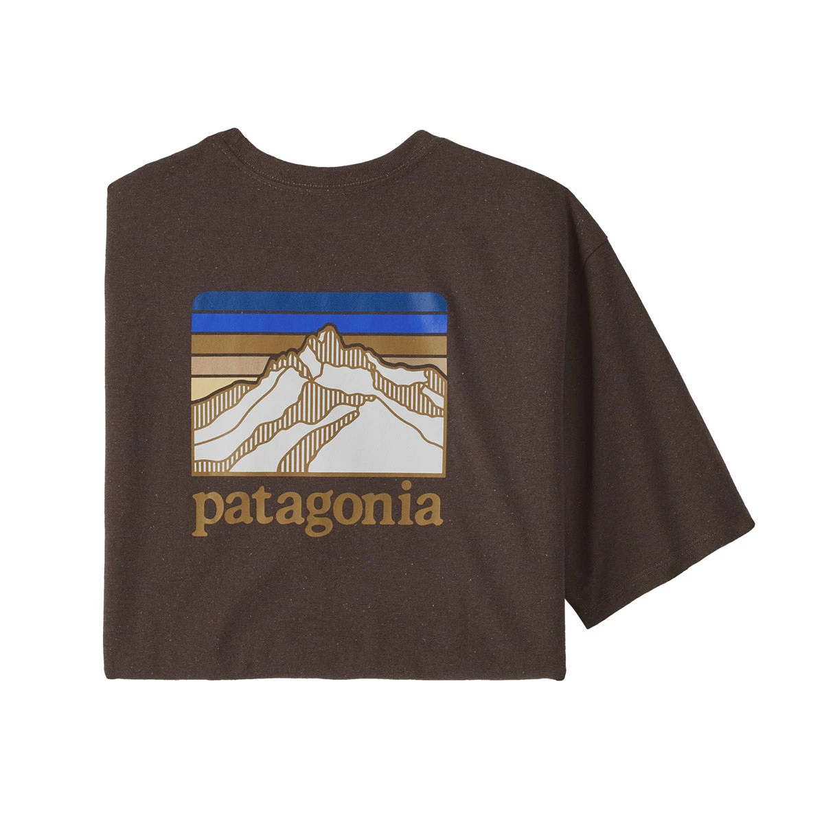 Patagonia Men's Line Logo Ridge Pocket Responsibili-Tee 3 Patagonia Men's Line Logo Ridge Pocket Responsibili-Tee