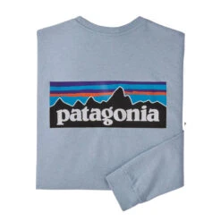 Patagonia Men's Long-Sleeved P-6 Logo Responsibili-Tee 19 Patagonia Men's Long-Sleeved P-6 Logo Responsibili-Tee -Patagonia Clothing Shop WBF22 38518 STME 1