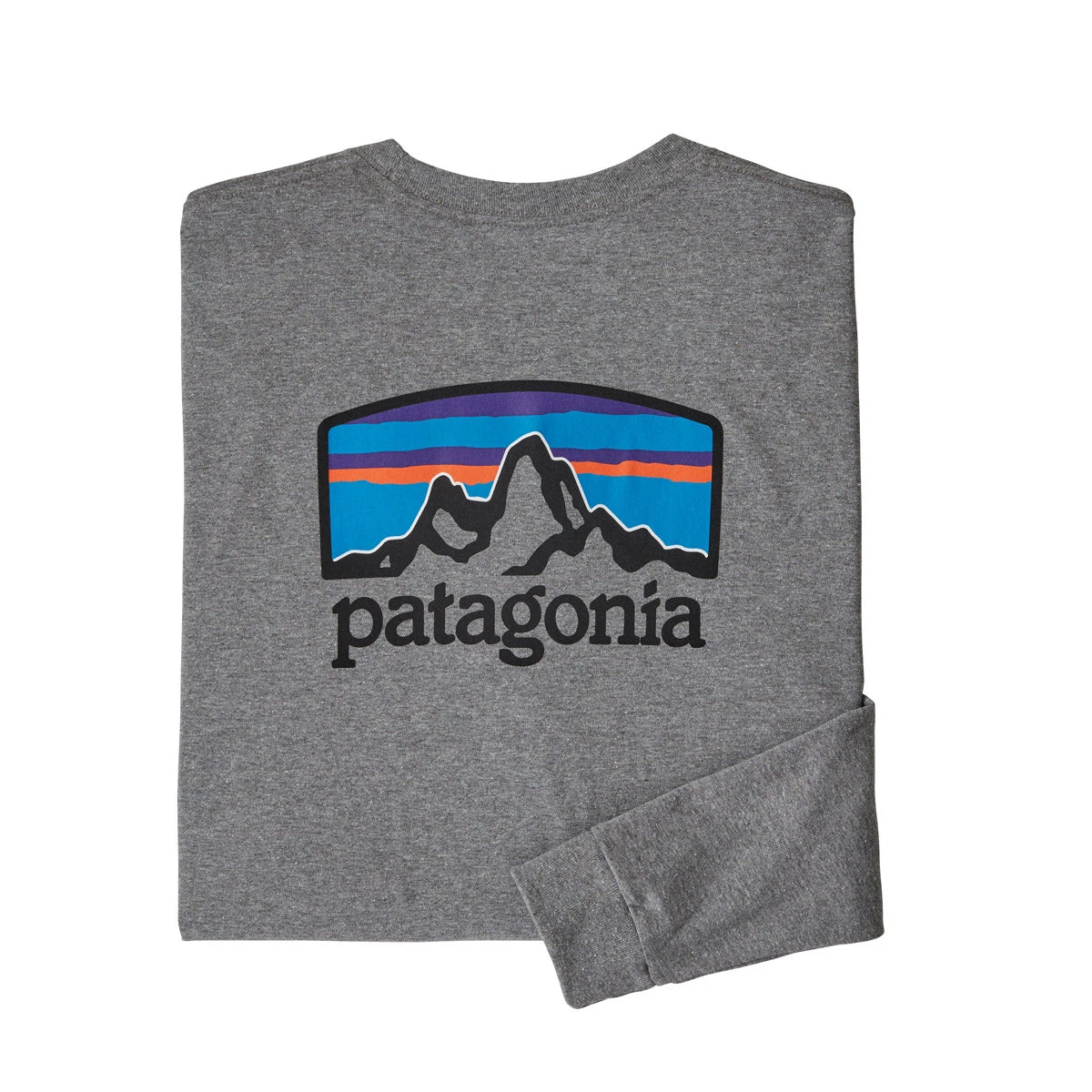 Patagonia Men's Long-Sleeved Fitz Roy Horizons Responsibili-Tee 3 Patagonia Men's Long-Sleeved Fitz Roy Horizons Responsibili-Tee