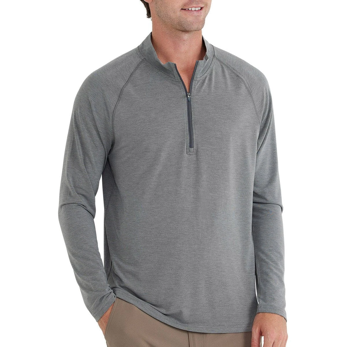 Men's Bamboo Flex Quarter Zip 5 Men's Bamboo Flex Quarter Zip - Image 3