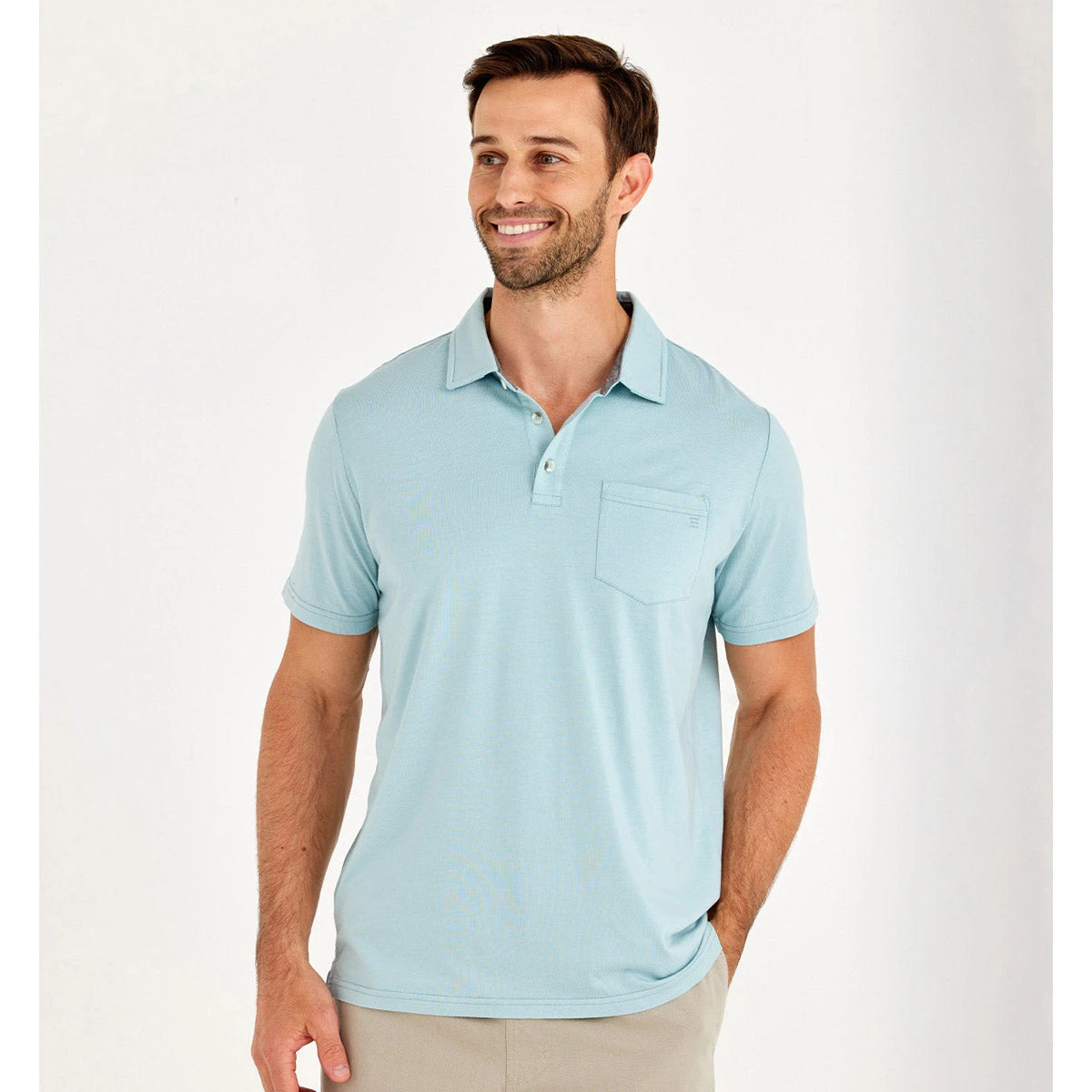 Men's Bamboo Heritage Polo 9 Men's Bamboo Heritage Polo - Image 7