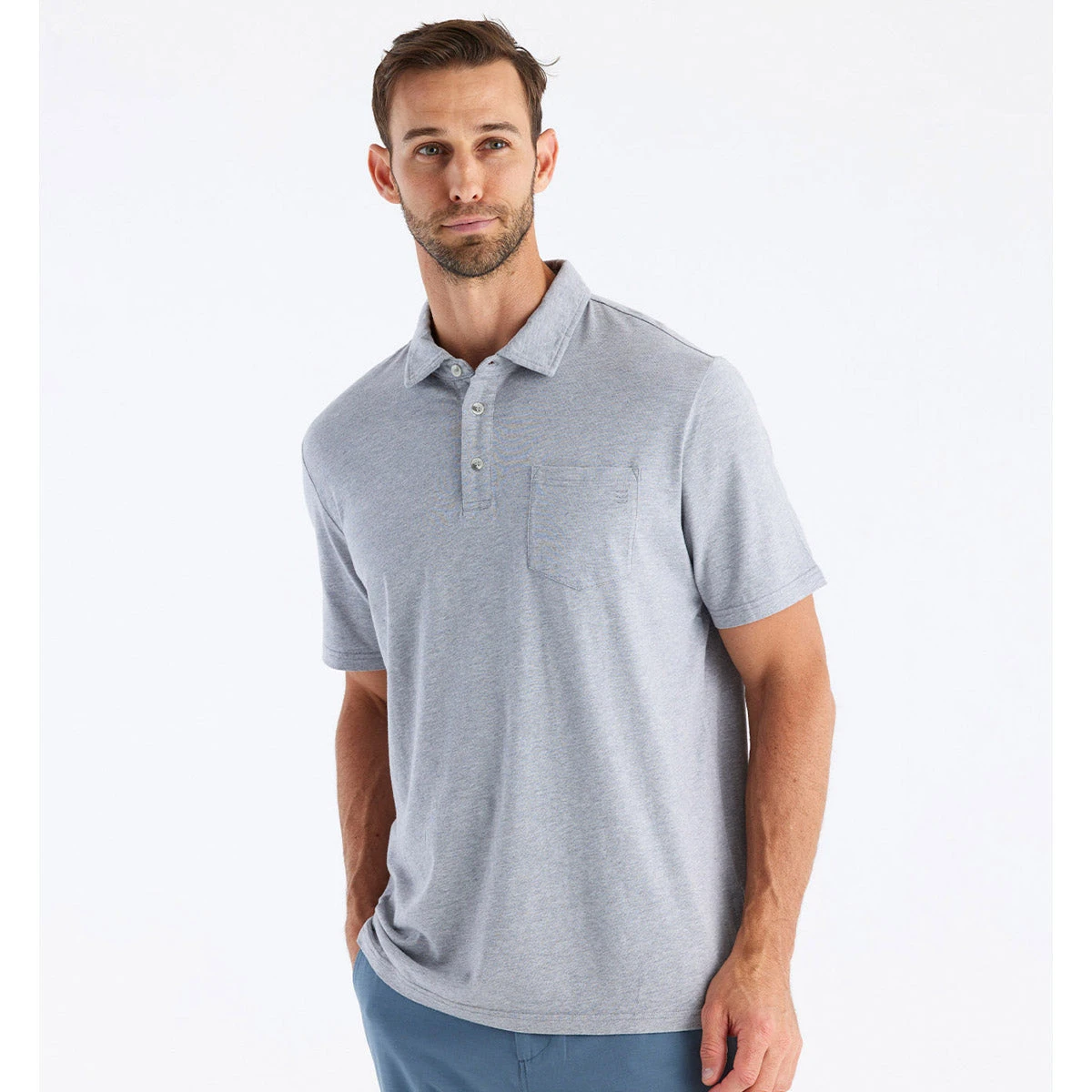 Men's Bamboo Heritage Polo 8 Men's Bamboo Heritage Polo - Image 6