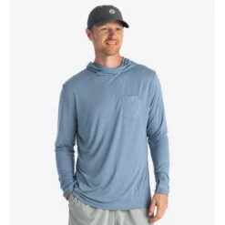 Men's Bamboo Lightweight Hoodie 39 Men's Bamboo Lightweight Hoodie -Patagonia Clothing Shop lightweight hoody blue fog men 1 2