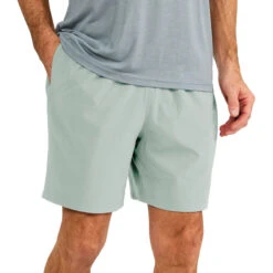 Men's Lined Breeze Short - 7.5" 17 Men's Lined Breeze Short - 7.5" -Patagonia Clothing Shop lined breeze short green haze men bottom 1 4