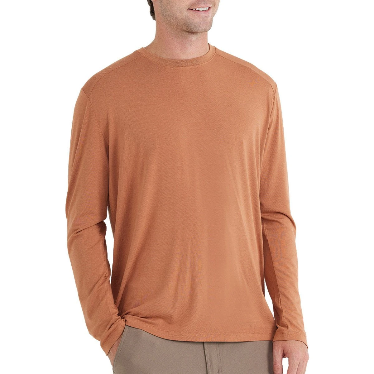 Men's Bamboo Midweight Long Sleeve 12 Men's Bamboo Midweight Long Sleeve - Image 10
